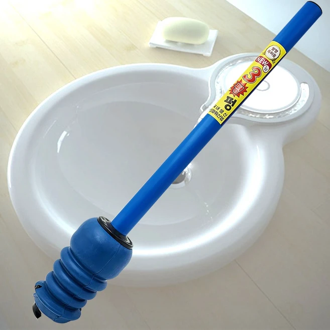 뚫어뻥하수구변기화장실세면대싱크대뚜러뻥관통기